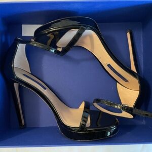 Stuart Weitzman Nudist Disco Platform Heels Size 8.5